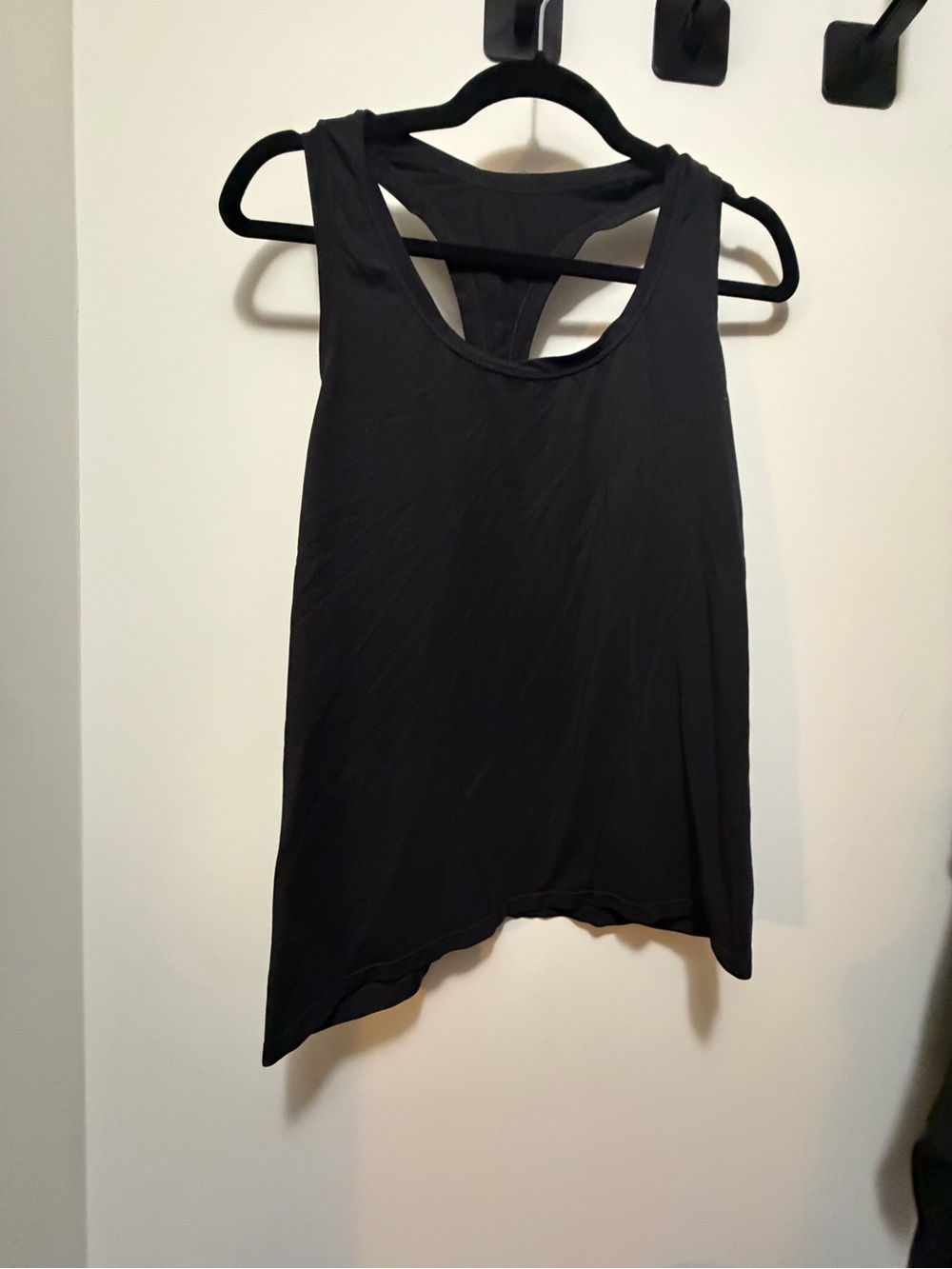 Fabletics Black Racerback Athletic Tank